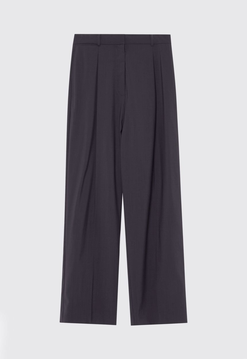 Jac + Jack Nisha Wool Pant - Steelo Grey